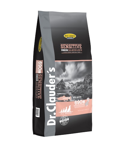 Dr. Clauder's Best Choice Lifecycle Sensitive Junior Lachs & Reis All Breed Hundetrockenfutter