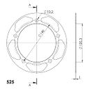 Vorschaubild Supersprox Edge Disk 525 43Z (Gold)