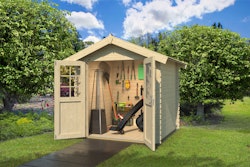 Weka Gartenhaus 209 - 28 mm