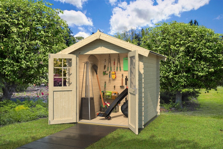 Weka Gartenhaus 209 - 28 mm