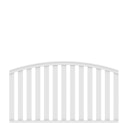 Vorschaubild TraumGarten Longlife Cleo Vorgartenzaun 1800 x 850 (1020) mm 