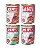 RINTI Kennerfleisch Dose 24 x 400g Mixpaket (Kalb,Pansen,Rind,Schinken)  HundenassfutterZubehörbild