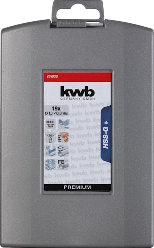 kwb HSS-G Box 19tlg 1-10 PRE 205930