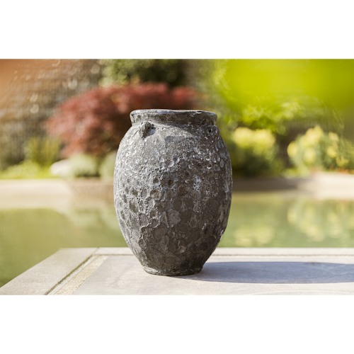 Plant Pot Santeri schwarz antik