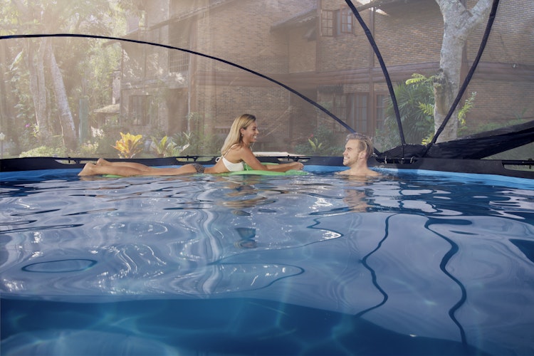 EXIT Sonnendach für runde EXIT Rahmenpools