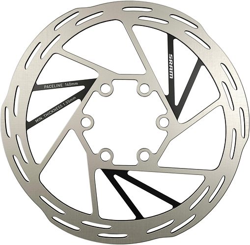 SRAM Bremsscheibe Paceline 140 mm silber