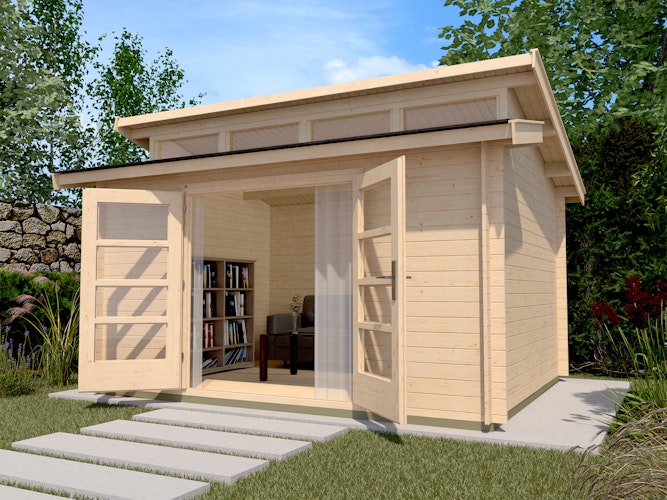 Weka 28 mm Gartenhaus 158