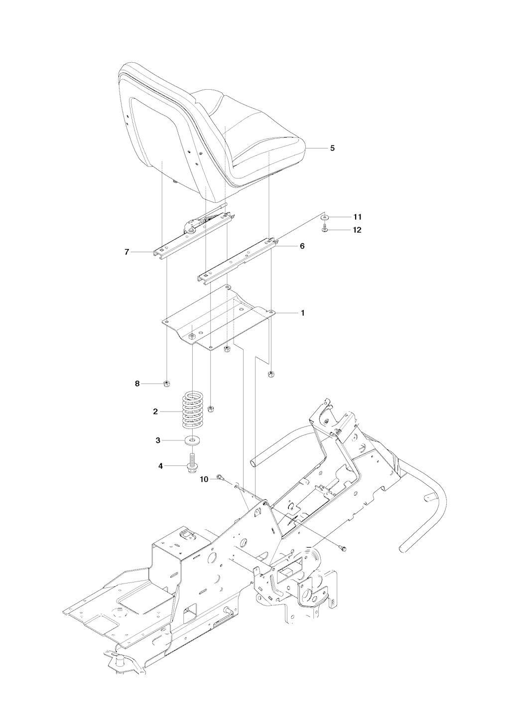 Explosionszeichnung Ersatzteile
