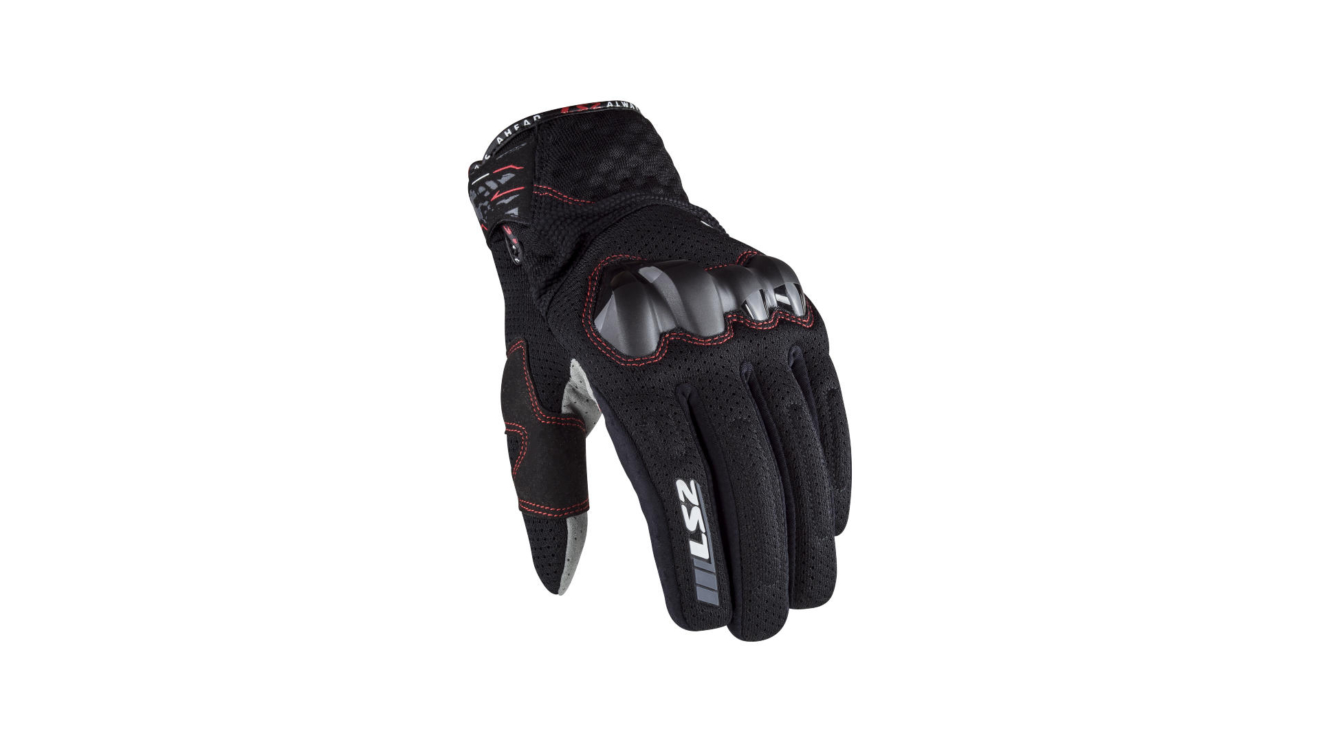 LS2 Handschuh Chaki Damen - Schwarz [Größe XS]