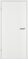 Prüm Zimmertürblatt ROYAL mit 3 senkrechten Streifen RAL 9016 Weißlack TB RY-443S RS