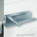 Vorschaubild GRIFFWERK Ganzglastürbeschlagset GATE SIEGER DESIGN-Edelstahl matt