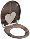 Vorschaubild Duroplast WC-Sitz WOOD HEART