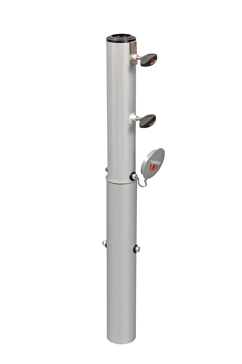 Mehrfarbig Doppler Alu Bodenhülse Universal Mit Bodenanker Für Rohr Ø 32 - 60 Mm - Bild 3