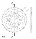 Vorschaubild Supersprox Stahl-Kettenrad 428 51Z (Schwarz)