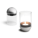 Vorschaubild höfats GRAVITY CANDLE Windlicht silber