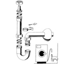 Vorschaubild Sanitop Geräte-Geruchverschluss 40 x 20 - 24 mm