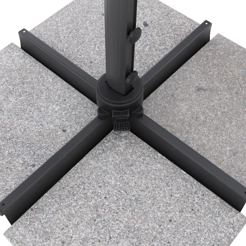 doppler Pendelschirm ACTIVE 310 x 210 Green Edition, Aluminium Anthrazit / Polyester 200 g/m²