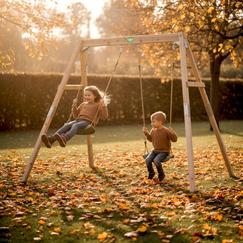 EXIT Silvi doppelte Holzschaukel