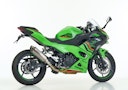 Vorschaubild Shark Performance SLIP-ON Titan silber SRC 4 für KAWASAKI Ninja 500 SE,Z500 / SE EURO5+  
