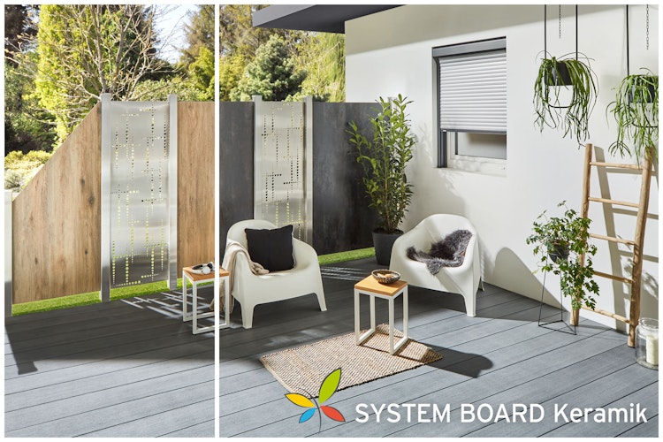 TraumGarten SYSTEM Board Keramik 900 x 1800/900 mm