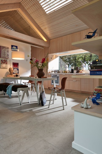 HANDMUSTER MEISTER Designboden MeisterDesign. flex DB 400 Terrazzo hell 6859