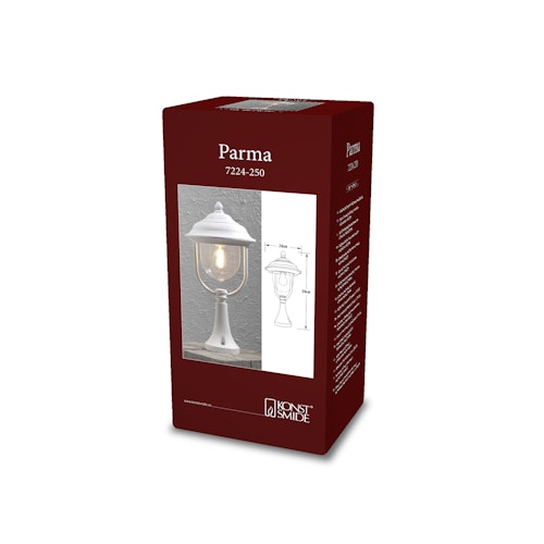 Konstsmide Sockelleuchte Parma, versch. Farben