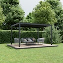 Ximax Lamellendach Pergola Shade freistehend