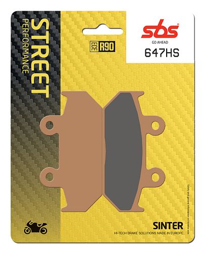 SBS Bremsbelag 647HS Street Sinter