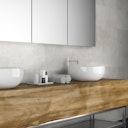 Vorschaubild Revét Vinyl Wandfliese Beige Matt 60 x 30 cm