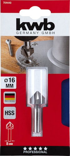 kwb Senker 5-schn. HSS 16 mm SB 704440