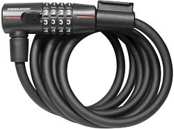 Trelock Spiralkabelschloss SK 312 180 cm schwarz
