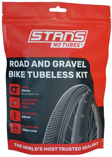Stan's Tubeless-Kit Road & Gravel 25 mm beige