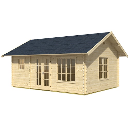 Skan Holz 45 mm Gartenhaus Esbjerg/Freizeithaus 1/2