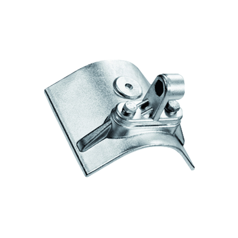 HEUEL Dachtrittsystem MultiStep Schienenhalterung für Welle - dunkelbraun