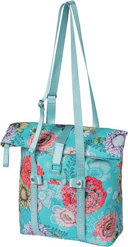 Basil Bloom Field Shoppingtasche blau