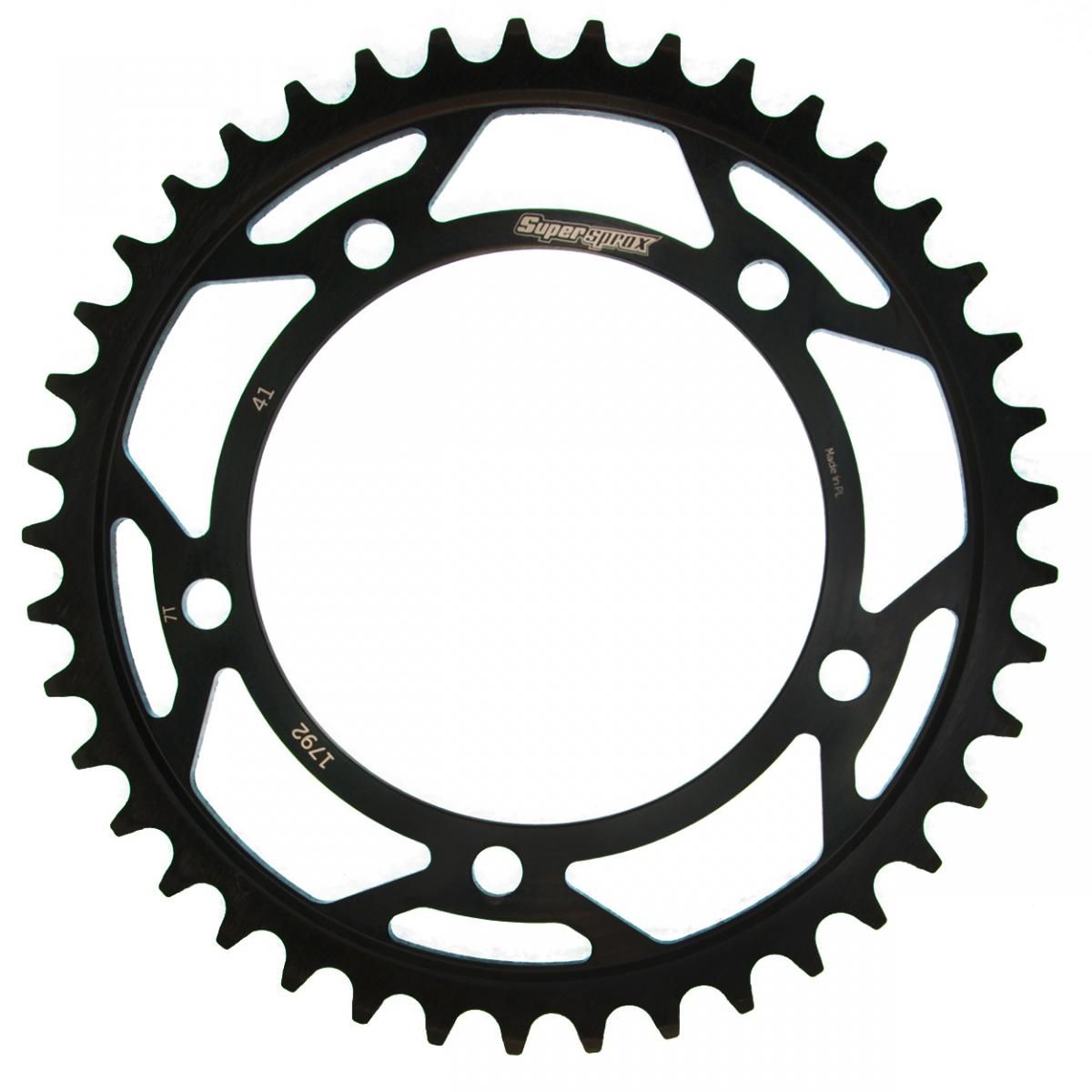 Supersprox Stahl-Kettenrad 525 41Z (Schwarz)