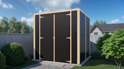 Bertilo Element-Gerätehaus Box 3 - 18 mm