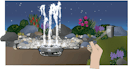 Vorschaubild Oase Wasserspiel Water Trio