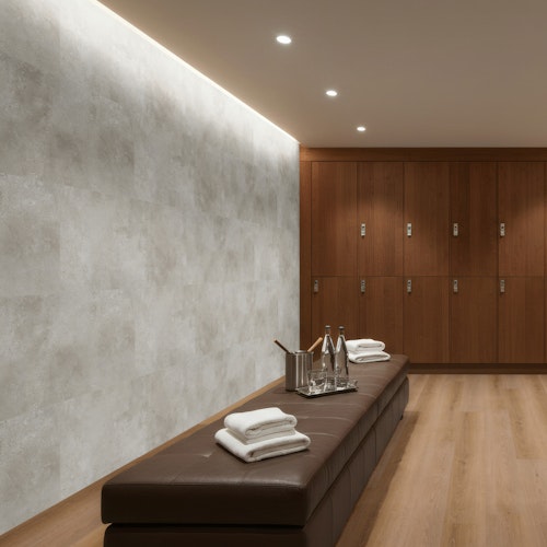 Revét Vinyl Wandfliese Beige Matt 120 x 60 cm