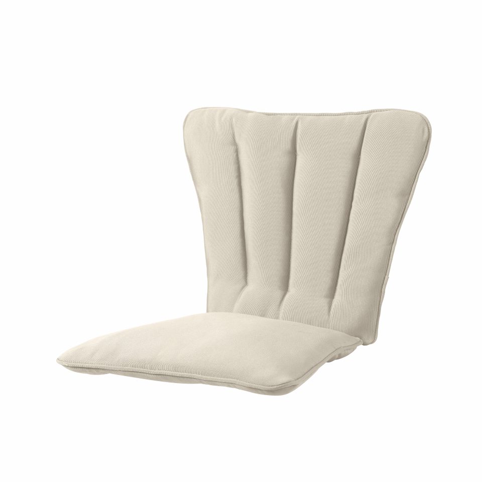 Cinas Sesselauflage für Stapelstuhl ELLEN, 100 % Polyester Sand