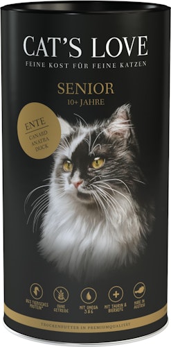 Cat's Love Senior Ente Katzentrockenfutter