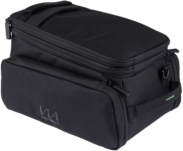 CONTEC Gepäckträgertasche Via Explorer schwarz MIK 2.0