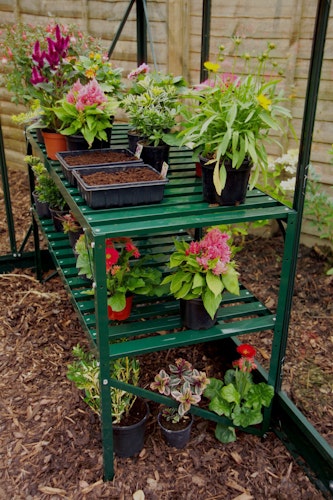 Vitavia Aluminium-Tisch mit 1 oder 2 Ebenen