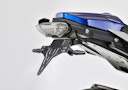 Vorschaubild PROTECH V-SHAPE Kennzeichenhalter Alu & Stahl Schwarz für YAMAHA MT-10 / SP