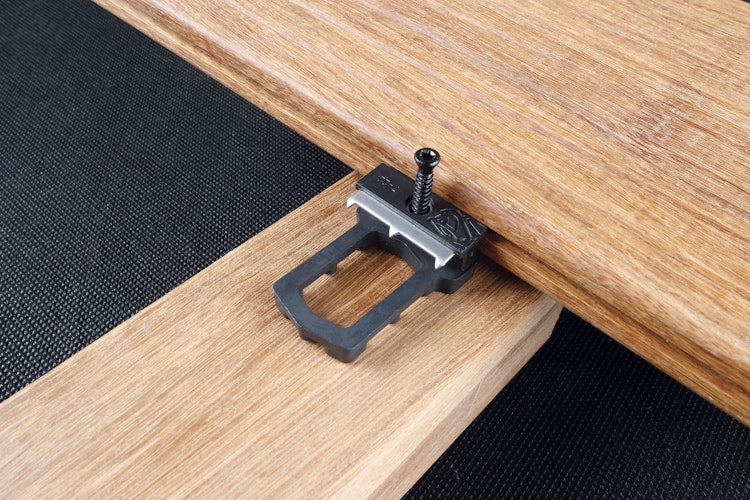 COBRA FASTENER Cobra HYBRID Clip7-22 - 90 Clips inkl. Schrauben & Bit für Bambus