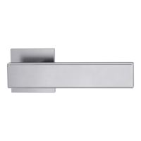 Griffwerk VAYA 200 CUBICO fast2fix Fast2Fix Rosetten eckig OS Edelstahl matt