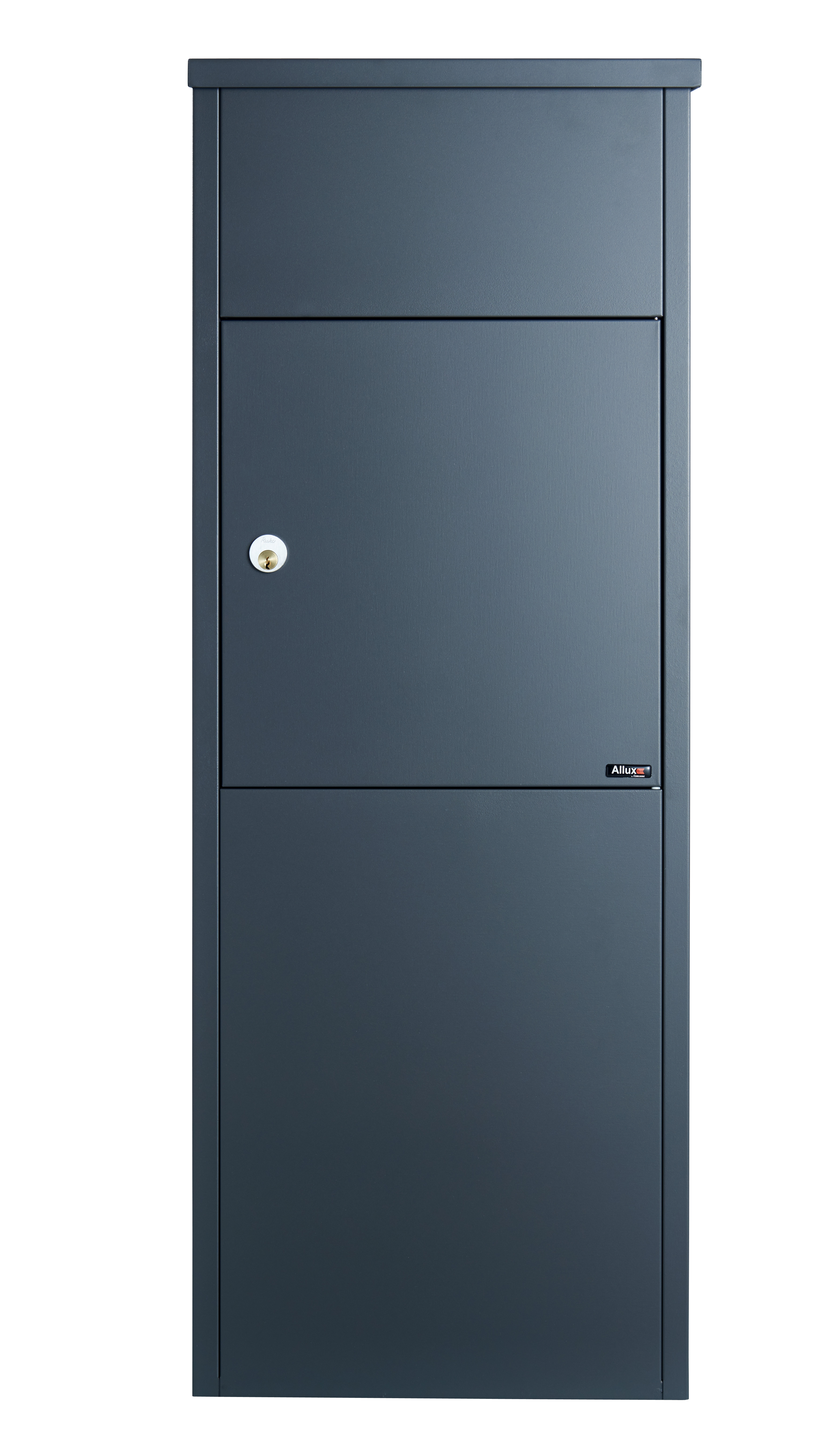 ALLUX 600  Paket-Briefkasten - Anthrazit mit Euro Schloss