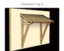Skan Holz Pultdach Vordach Paderborn
