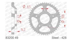 Afam Kettenrad 83200