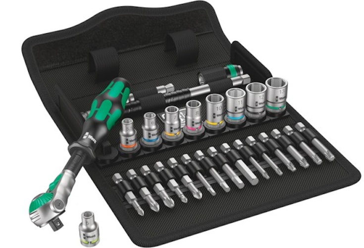 Wera Steckschlüsselsatz Zyklop Speed 8100 SA 6 1/4"